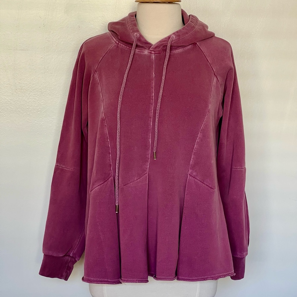 Anthro Pilcro peplum hoodie - Picture 3 of 10